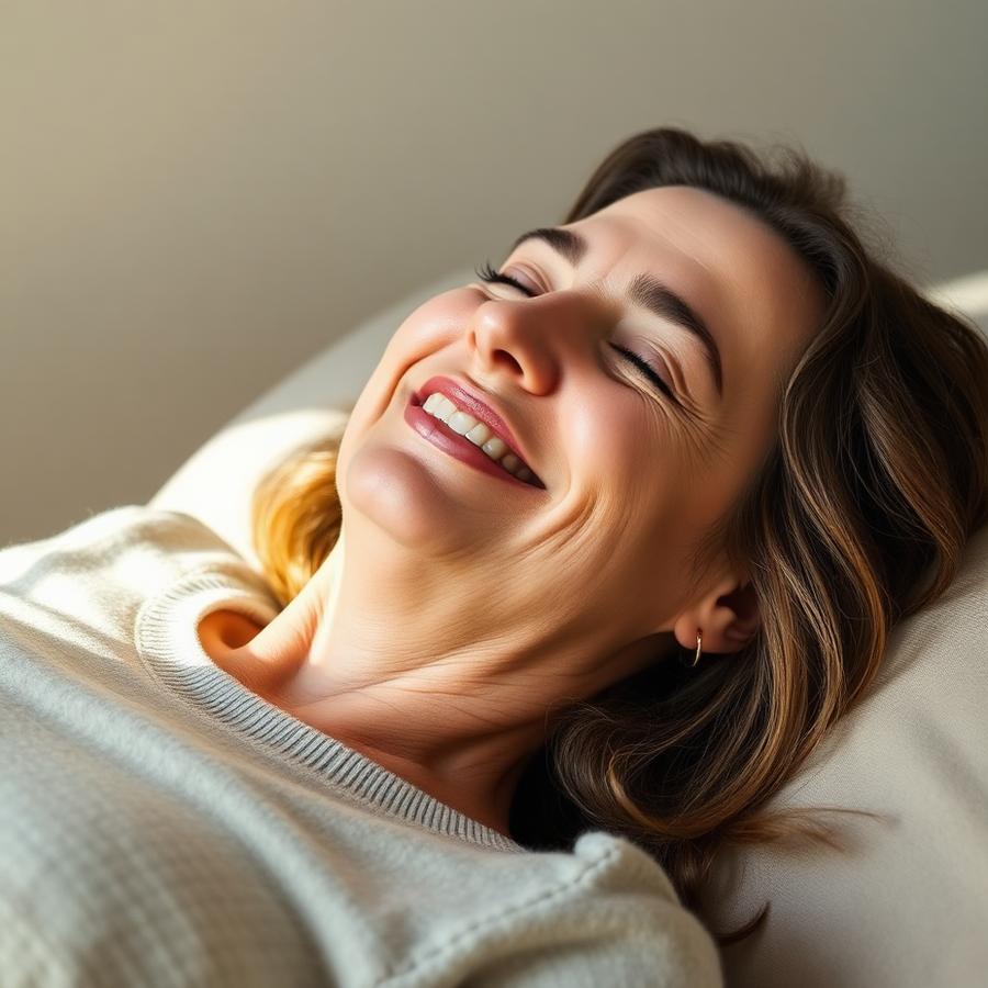 Customer enjoying calm and quiet after using Neuro Silence