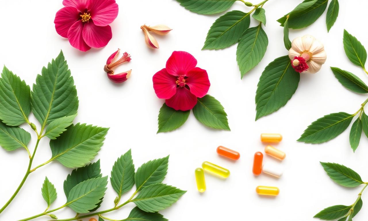 Natural ingredients in Neuro Silence — botanicals and vitamins